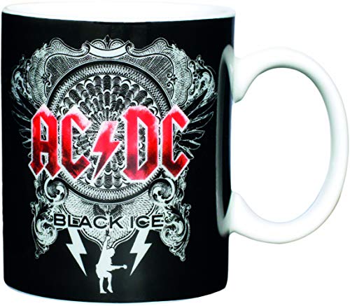 Rock - AC/DC - Black Ice Taza de Cafe - Diseño original con licencia