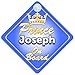 Price comparison product image Crown Prince Joseph On Board Personalised Baby / Child Boys Car Sign