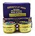 Natural Opium Fragrance Solid Perfume Body Musk Natural In Mini Brass Jar 4g