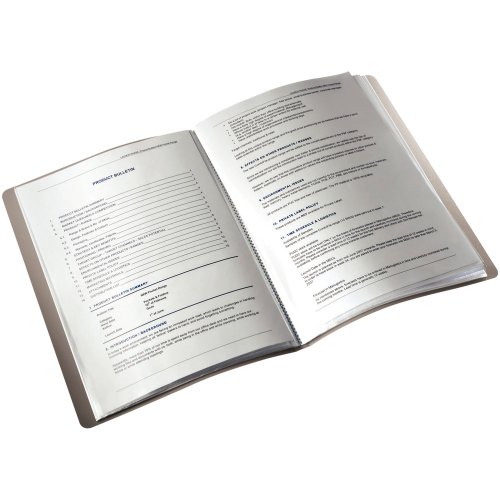 Leitz 45650025 - Carpeta de fundas A4  40 fundas   Rojo