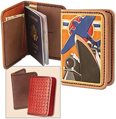 PASSPORT WALLET LEATHER KIT BY TANDY - FREE SHIPPING! by Tandy