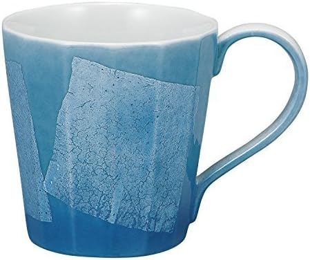Kutani Craft Mug Cup Ginsai Blue