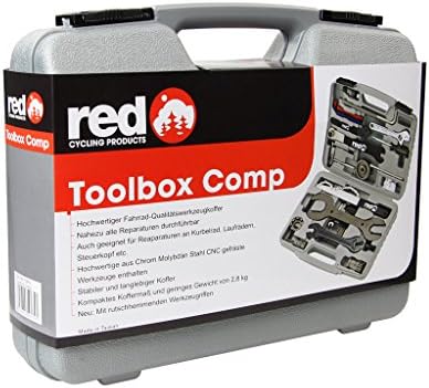Red Cycling Products Toolbox Comp Bike Tool silver 2018 bike tools kit