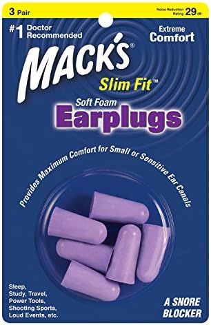 Mckeon Products Inc MACK'S® Slim Fit Soft Foam Earplugs (3 Pairs)