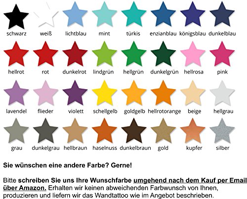 timalo® Wandtattoo fürs Schlafzimmer 68054-110×58 weiss ~ Schriftzug: Spruch KING and QUEEN, Königin mit Krone und kleinem Herz - 4