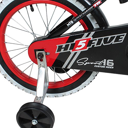 16 Zoll Hi5 Rebel Kinderfahrrad für Kinder ab ca. 4 Jahren Fahrrad Stützräder - 4