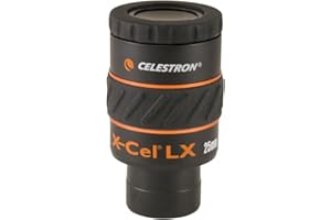 Celestron 93426 X-Cel LX Series 1.25 inch / 25 mm Eyepiece, Black