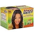 Africas Best Herbal Intensive Dual Conditioning No Lye Relaxer System With Olive Oil