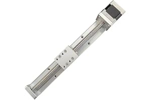 LEIPING Mini-fase lineal Pequeño tablero de movimiento de tornillo CNC eléctrico Nema 14 motor paso a paso - 150 mm de recorrido