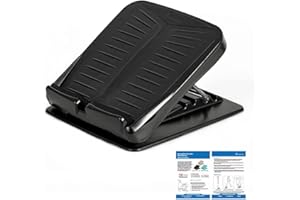 StrongTek Portable Slant Board, Adjustable Incline Boards, Calf Stretcher, Desk Foot Rest, Foot Stool, Anti Slip Design, A.