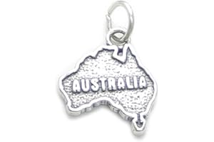 MALDON JEWELLERY Australia map sterling silver charm .925 x 1 Country charms