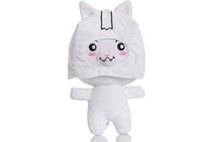 LANKYBOX Boxy Plush Toy,Lanky Toys Foxy Boxy and Rocky,Soft Stuffed Plush Toy with Removable Hood,The Best Holiday Birthday Gifts for Kids and Fans… (Luminous Foxy)