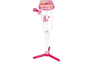 Bontempi 404071 Stage Mikrofon mit Sound Effekten und MP3-Anschluss