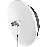Walimex pro Reflexschirm Set Ø180cm - 2-in-1-Design für professionelle Ergebnisse: Reflexschirm und Schirmsoftbox in einem, k