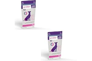 ecuphar proGlan Chews | Paquete Doble | 2 x 30 Unidades | Complemento alimenticio para Perros | para Mejorar la consistencia de Las heces y apoyar el Mecanismo de Vaciado de Las glándulas anales