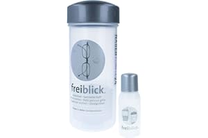 ‎FREISE & SOHN OPTIKPRODUKTE Freise & Sohn Optikprodukte Classic Original Freiblick Gläser Bad 1,2 ml Set Shaker Bad mit Spezialreiniger Farbe