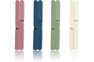 JIANYH 4 Pack Trivets for Kitchen Worktops, Foldable Silicone Pad, Trivet Folding Pot Stand, Non Slip Pot Holder Silicone Mats for Worktops Heat Resistant Pan Protectors for Kitchen Table