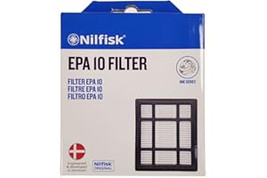 RELEMAT SpareHome® Filtro Hepa E10 reemplazo para aspirador Nilfisk | One series | Neo series | Coupe Neo | Coupe series|
