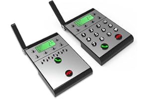 Matybobe Wireless Intercom System Smart Digital Voice Calling Machine Wireless Office Intercom Machine Telephone Intercom for Business Office House Calling Room to Room Intercom System