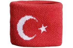 Digni® Poignet éponge avec Drapeau Turquie