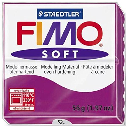Preisvergleich Produktbild Fimo-Soft Modelliermasse 802061 Purpurviolett