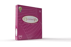 ORMELLE - Préservatif Féminin - Latex Naturel - Lubrifiés - Protection Grossesse & IST - Bt de 1 x 2