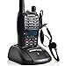Produktbild Baofeng UV-B6 Funkgeräte Two-Way Radio Big Battery Portable Handheld Transceiver FM/VHF/UHF Dual Band Walkie Talkie, schwarz mit Headset Kopfhörer UV-B6 Ou