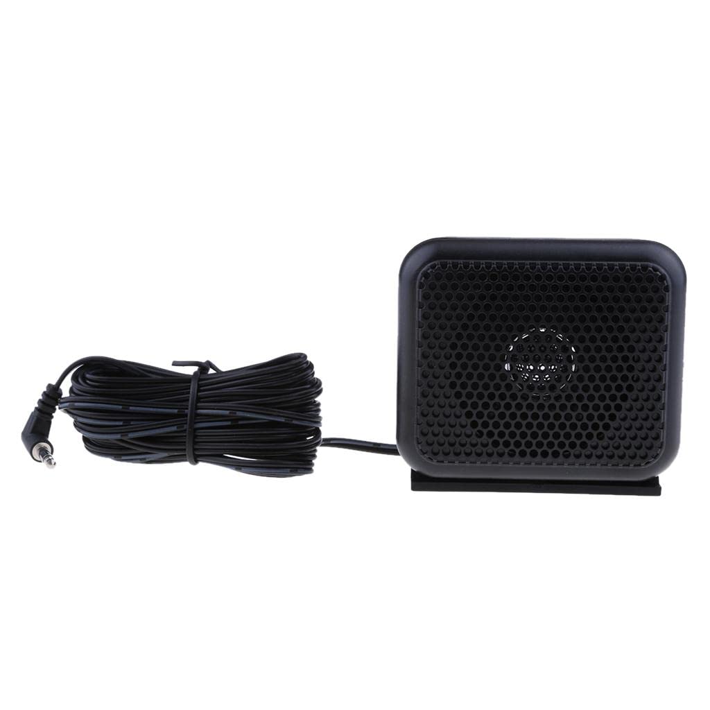 MYADDICTION 3.5mm P600 Car Radio External Speaker for Yaesu iCom Kenwood Mobile Radio | Radio Communication | Parts & Accessories | Microphones | consumerelectronics