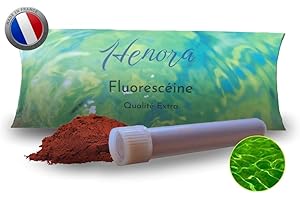 HENORA Fluorescéine Puissant Détecteur de Fuite d'eau piscines: identifier Une Fuite Piscine avec Notre Colorant Traceur. Kit détection Fuite canalisation, Descente tuyaux PVC, toitures, infiltrations