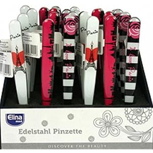 Tweezers Stainless Steel Eyebrow Hair Remover Fore Paris Design - Image 3