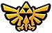 Produktbild Legend of Zelda Hyrule's Royal Crest Gold Logo Patch Iron On Aufnäher Aufbügler Patch