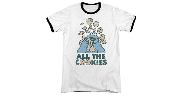 Cookies Mens Adult Heather Ringer Shirt 