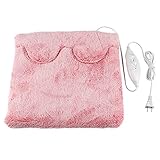 Heater Portable 220 V 20W électriques Mains Pieds Warmer Chauffe-Blanket Pad Sièges Poêle d'hiver de Chaussures Canapé Chaise Coussin Chaud Tapis Amovible,Rose