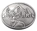 Produktbild BevBuckle 50 Pointer Gürtelschnalle Hirsch mit Getränkehalter ca 11,4 x 8,9 x 2,5 cm. Made in USA
