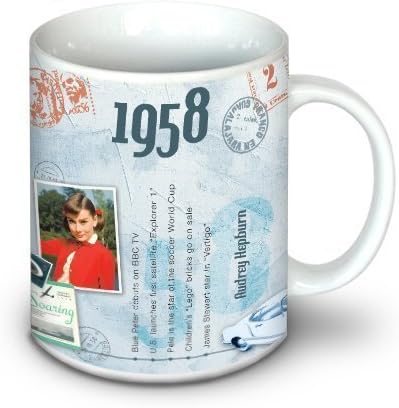 1958 Birthday Gifts - 1958 Coffee Mug