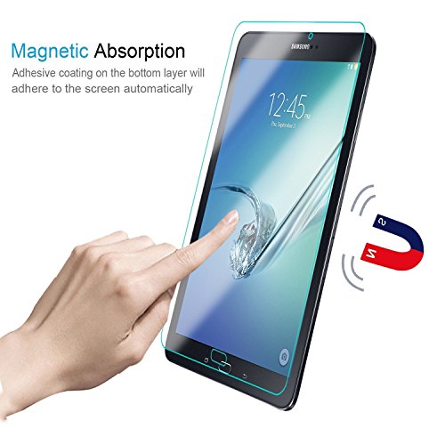 ELTD Samsung Galaxy Tab A 7.0 Displayschutz, Glas Folie Schutzfolie Glas Panzerfolie Displayschutzfolie für Samsung Galaxy Tab A 7.0 Klar Anti-Kratz Screen Protector Displayschutz – 9H Hardness aus - 3
