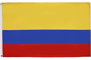 BANDIERA COLOMBIA 150x90cm - GRAN BANDIERA COLOMBIANA 90 x 150 cm Poliestere leggero - Bandiere - AZ FLAG