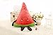 Produktbild Kawaii Wassermelone Kissen Frucht Plüsch Kissen Smile Expression weich Plüsch Spielzeug Puppen für Weihnachten Geburtstag Junge und Mädchen ( Wronged Watermelon )