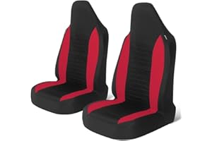 WEQTYSAB Housse Siege Voiture, pour Citroën C1 2 (II) I 2014-2022 Imperméable Et Respirant Quatre Saisons Protection Couvre Sieges Siege Protections Accessoires,A