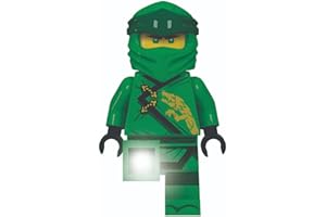 IQ Lego Ninjago Legacy - Lloyd Linterna LED para fanáticos de Ninjago - Juego de niños - Figura de 127 mm (TO49) - 1 Pila AA incluida