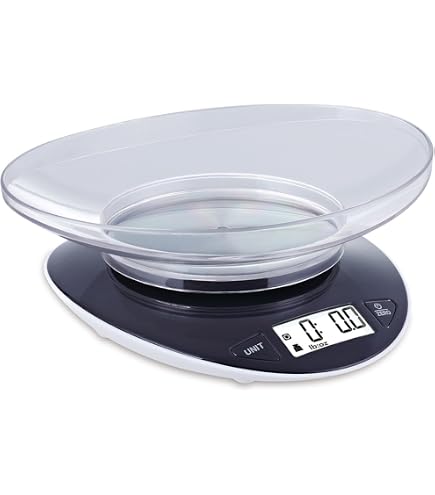Bilancia Da Cucina Personalizzata Con Display LCD - Idea Regalo Per Nonni, Festa, Compleanno, Pesa Fino A 5kg