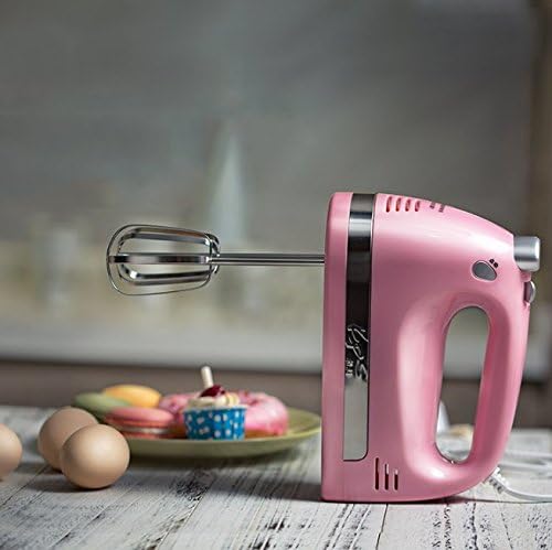 Hand mixer,Blender Whisk with beater, Dough hook 5 Speed Stainless steel electric Household use Handhold -B