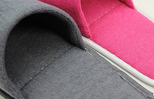 2 Pairs Outdoor Travel Foldable Portable Non-disposable Slippers Womens Mens Cloth Slippers