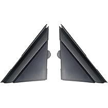 Türspiegel Abdeckung Für Fiat 500 2012-2017 - Dreieck Zierleisten Schwarz