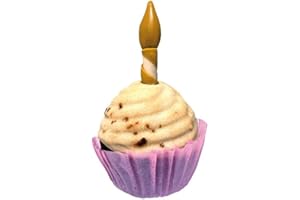 Croci Pet's Party Cupcake - Torta di compleanno per cani, Snack per cane complementare, senza zuccheri aggiunti, 65g