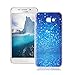 Produktbild AllDo Weiche Hülle für Samsung Galaxy A5 2017 SM-A520F TPU Silikon Schutzhülle Schlanke Flexibel Schale Ultra Dünne Leichte Tasche Glatte Etui Soft Silicone Case Cover Einzigartiges Entwurf Hülle Kratzfeste Stoßfeste Handyhülle - Bling Blue Sand
