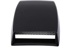Universal-Lufthutze FüR Das Auto, Boyfriend Cardig 25 * 18CM Lufteinlass Motorhaube Scoop Auto Außen Dekorativer Aufkleber Air Flow Motorhaube Aufkleber Lufteinlass Aufkleber, Schwarz