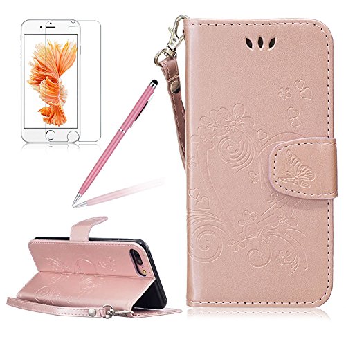 Télécharger Etui pour iPhone 6S Plus / iPhone 6 Plus Amour Cuir Coque,Girlyard Flip Couverture Portefeuille de P PDF Ebook En Ligne