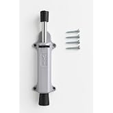 Proalet Basmalı Kapı Stoperi, 4 Vida Dahil, Dayanıklı Metal, Kolay Montajlı, Modern Tasarımlı Kapı Tutucu, Estetik ve Ergonom