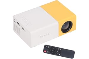 FANSHENG Mini Projecteur, Projecteur LED Portable 1080 HD pour Ordinateur, Consoles Jeux, Disques U, Projecteur Cinéma Maison 24 à 60 Pouces pour Chambre, Extérieur, Bureau, Salle De Classe